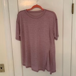 Lululemon Short Sleeve Tie Top